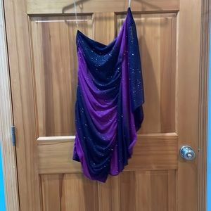 One shoulder bodycon dress